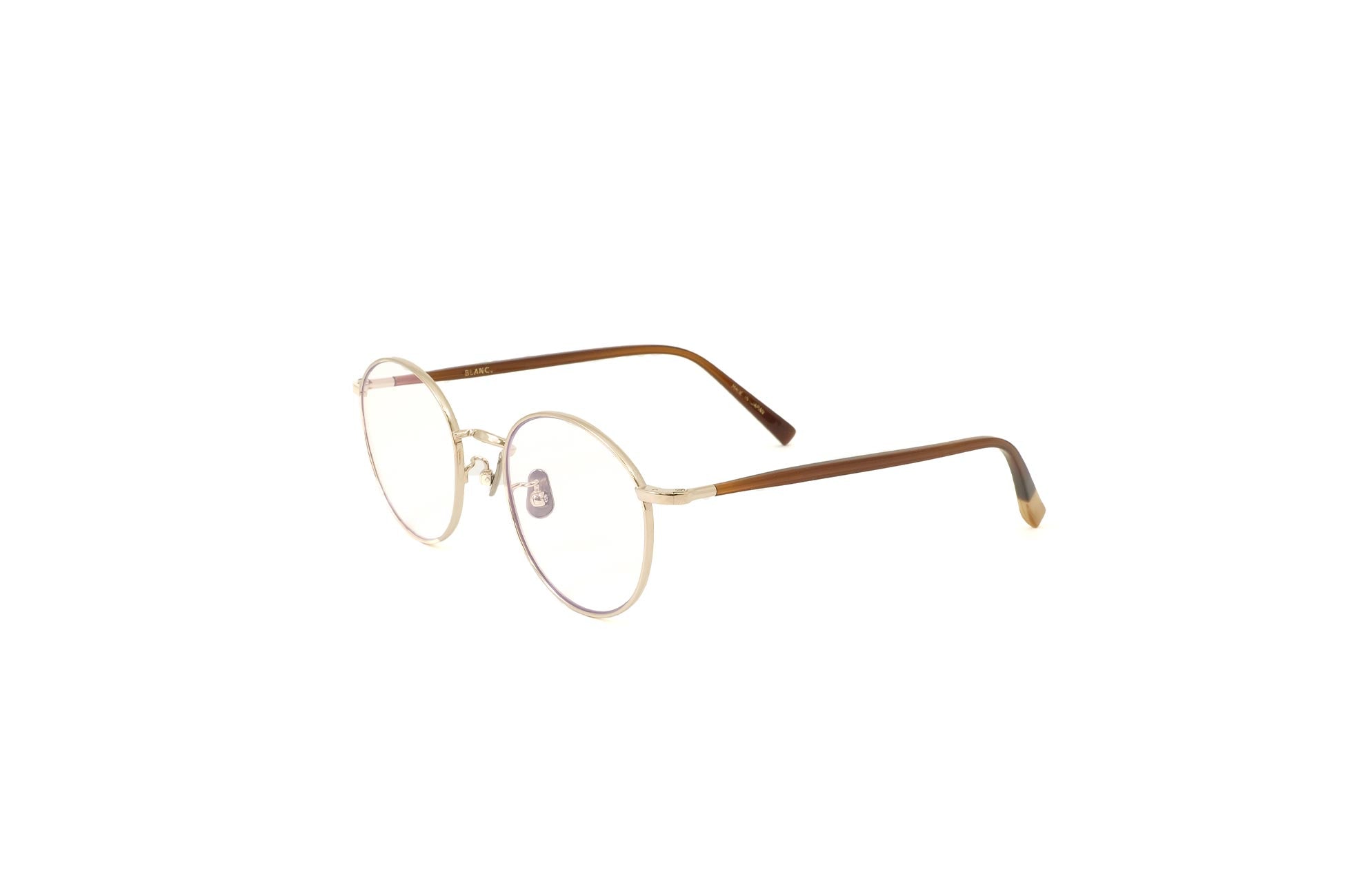 【極美品】 BLANC B0036 GOLD BROWN ケース付き B0016 - GOLD - BROWN / CLR – BLANC..ONLINE STORE