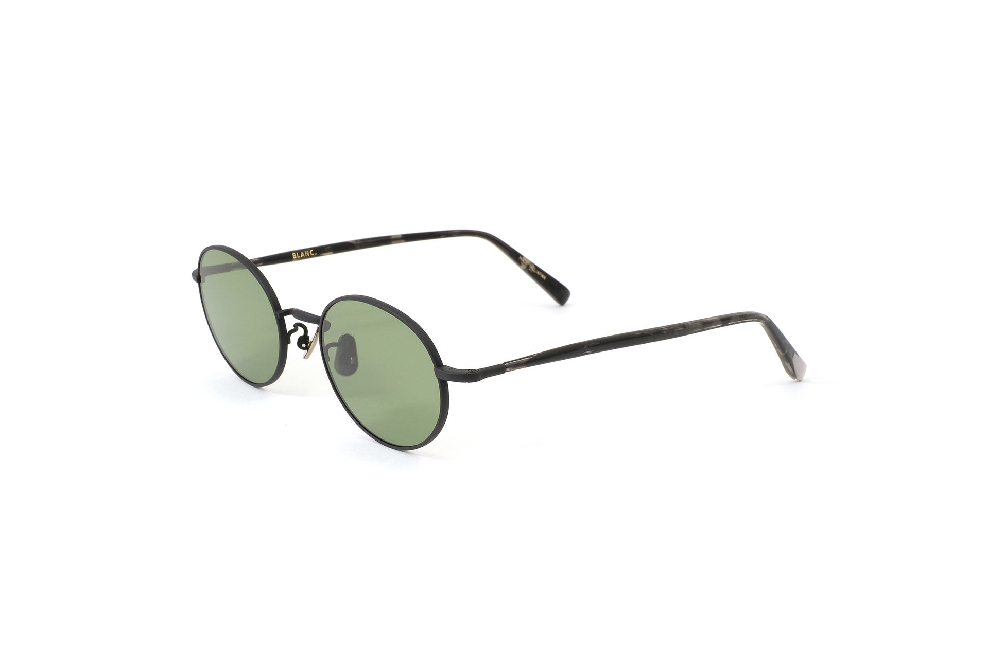 BLANC.. ブランサングラス B0020 P.PEG/ROSY BRN BLANC(ブラン)｜【UNISEX】B0020 サングラス/シルバー×ライトグレー の