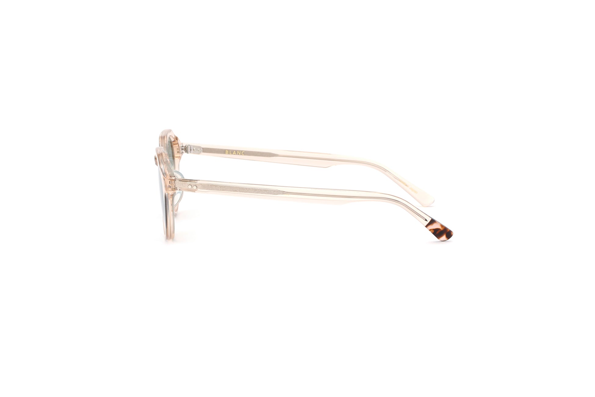 【美品】 BLANC BM001 champagneケース付き 度なしクリア BM001 - CHAMPAGNE / M.GRN – BLANC..ONLINE STORE